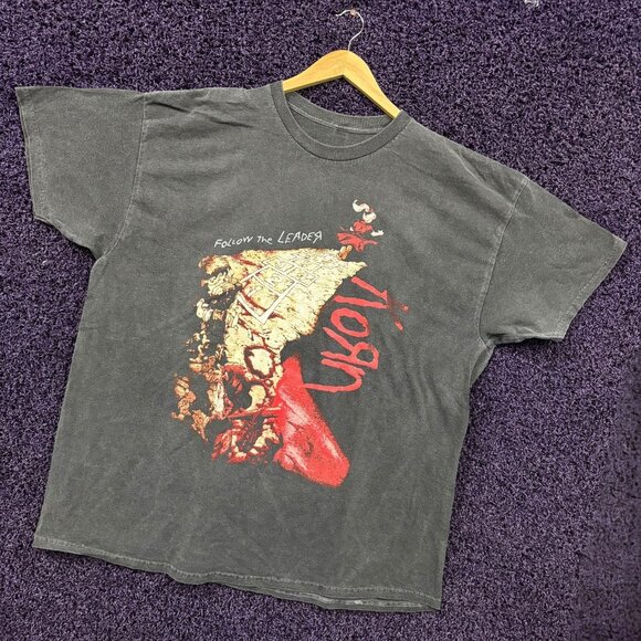 Korn Follow the Leader Rock Tshirt size 2xl - Picture 3 of 4